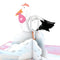 Lovepop Stork Pink 3D Card - Body & Soul Boutique