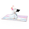 Lovepop Stork Pink 3D Card - Body & Soul Boutique