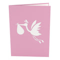 Lovepop Stork 3D Card - Body & Soul Boutique