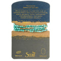 Scout Stone Wrap - Turquoise/gold - Stone of the Sky - Body & Soul Boutique