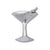 Mariposa Cocktail Napkin Weight-shopbody.com