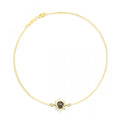 Dune Jewelry Delicate Dune Sunburst Anklet-Gold-Shopbody.com