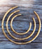 Charles Albert Alchemia - Alchemia Hoop Earrings Hammered-shopbody.com