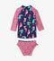 Hatley Kids Tropical Birds Rashguard Set-shopbody.com