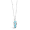 Dune Flip Flop Necklace Larimar-shopbody.com