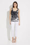 Joseph Ribkoff Stripped & Floral Top-shopbody.com