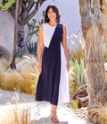 Karen Kane Sleeveless Colorblock Dress-shopbody.com