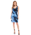 Karen Kane Brigitte Dress - Tye Dye-shopbody.com