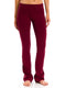 T-Party Solid Yoga Pant in Burgundy - Body & Soul Boutique