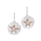 Dune Jewelry Natural Sand Dollar Drop Earrings - Body & Soul Boutique