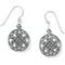 Brighton Interlok Medallion French Wire Earrings-shopbody.com