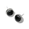 Brighton Pebble Dot Onyx Post Earrings-shopbody.com