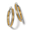 Brighton Interlok Noir Heirlom Hoop Earrings-shopbody.com