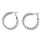 Brighton Twinkle Granulation Medium Hoop Earrings-shopbody.com