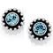 Brighton Twinkle Mini Post Earrings in Aqua - Body & Soul Boutique