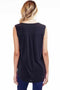 Veronica M S/L Cupro Surplice Top - Black - Body & Soul Boutique